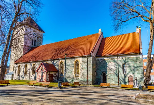 Church of our lady in Trondheim, Norway — Stock Photo, Image
