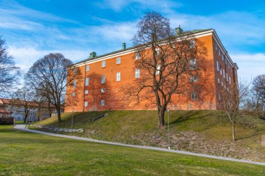 İsveç 'teki Vasteras Kalesi manzarası