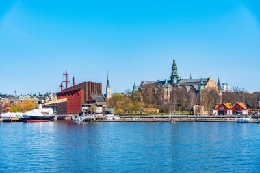 İsveç Stockholm 'deki Vasa ve Nordiska müzeleri
