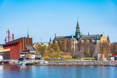 İsveç Stockholm 'deki Vasa ve Nordiska müzeleri