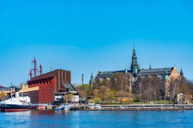 İsveç Stockholm 'deki Vasa ve Nordiska müzeleri