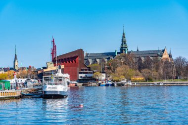 İsveç Stockholm 'deki Vasa ve Nordiska müzeleri