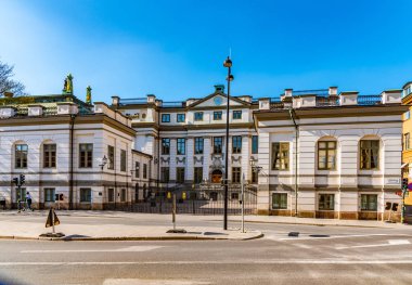 İsveç 'in eski Stockholm kentindeki adliye sarayında.
