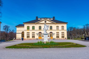 İsveç 'teki Drottningholm Sarayı' nda tiyatro.