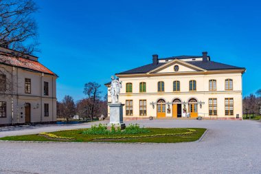 İsveç 'teki Drottningholm Sarayı' nda tiyatro.