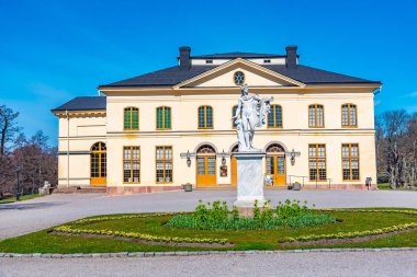 İsveç 'teki Drottningholm Sarayı' nda tiyatro.
