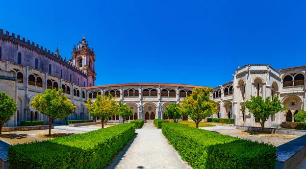 Chiostro del Silenzio al monastero Alcobaca in Portogallo — Foto Stock