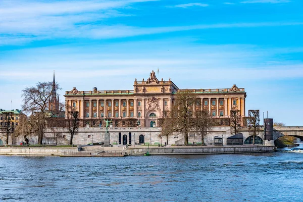 Riksdagen - Riksdagshuset i Stockholm — Stockfoto