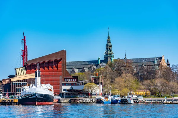Musei Vasa e Nordiska a Stoccolma, Svezia — Foto Stock