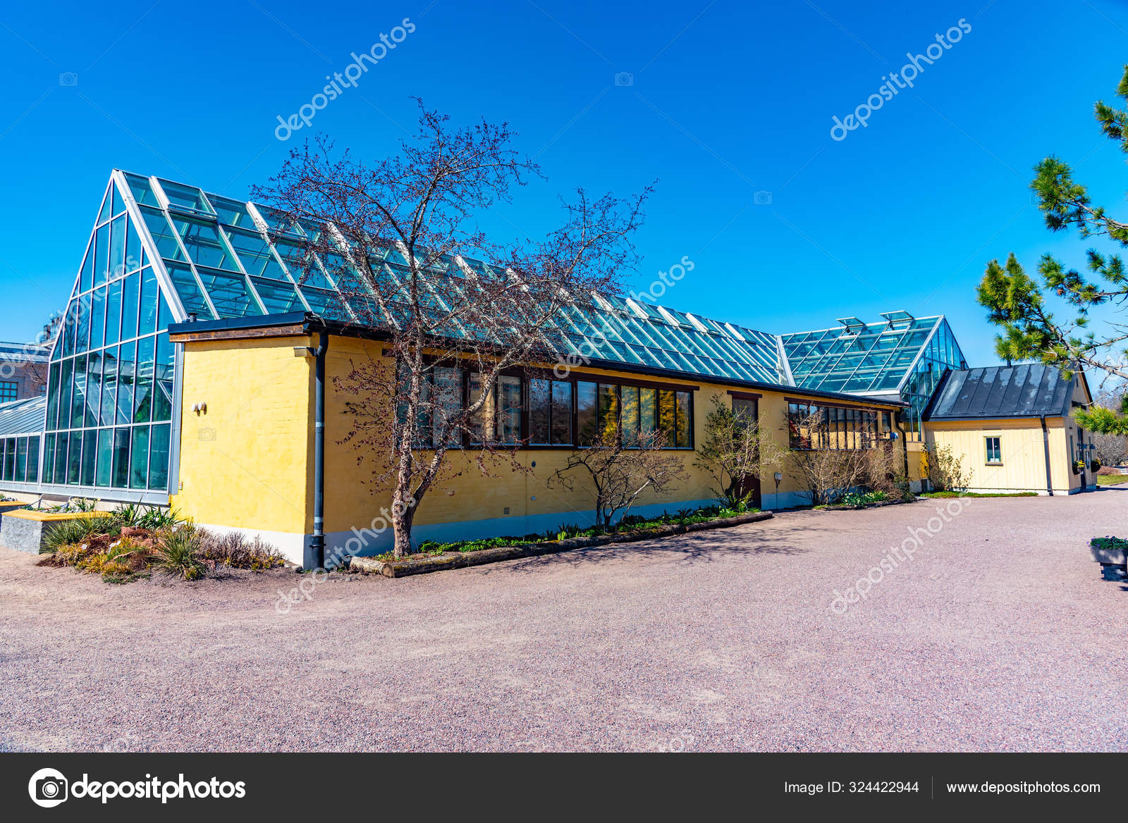 Botanical garden in Uppsala, Sweden Stock Photo by ©Dudlajzov 324422944