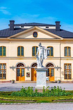 İsveç 'teki Drottningholm Sarayı' nda tiyatro.