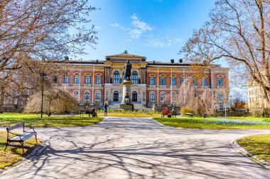 İsveç 'te Uppsala Üniversitesi binası