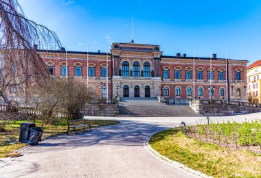 İsveç 'te Uppsala Üniversitesi binası