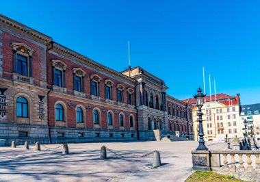 İsveç 'te Uppsala Üniversitesi binası