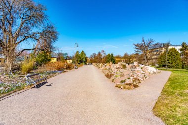 Gavle 'deki seçkin Grand Hotel Gavlean Nehri, İsveç' i yansıtıyor.