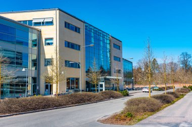İsveç 'teki Uppsala Üniversitesi' nin modern binası