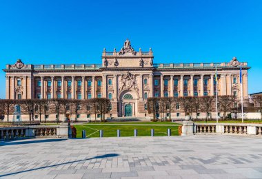 Riksdag - Stockholm 'de İsveç parlamentosu binası