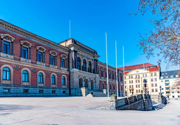 スウェーデンのウプサラ大学の建設 — ストック写真