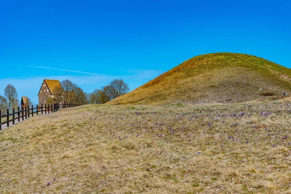 スウェーデンのガムラ・ウプサラの埋葬塚 — ストック写真