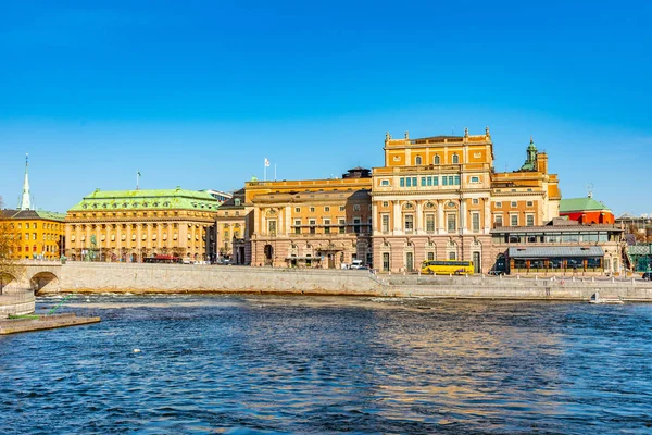 Шведська королівська опера в Стокгольмі. — стокове фото