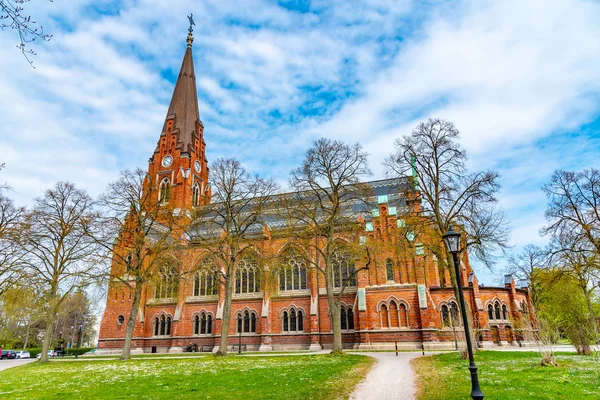 Iglesia de todos los santos en Lund, Suecia — Foto de Stock