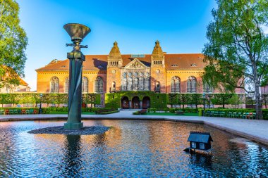 Danimarka, Kopenhag 'daki Christiansborg Sarayı' ndaki Yahudi müzesi.