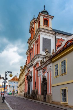 Çek Cumhuriyeti Kutna Hora 'daki Aziz John Nepomuk Kilisesi