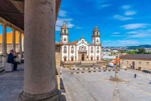 La Iglesia de la Misericordia o Igreja da Misericórdia visto desde el c — Foto de Stock