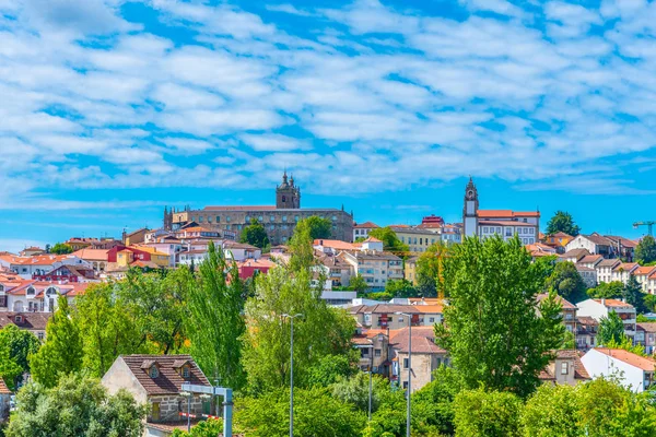 Viseu, Portekiz şehir manzarası — Stok fotoğraf