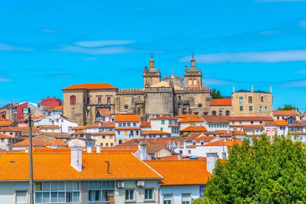 Вид на город Визеу, Португалия — стоковое фото