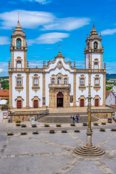 Chiesa della Misericordia o Igreja da Misericordia a Viseu, Portogallo — Foto Stock