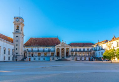 Portekiz 'deki Coimbra Üniversitesi manzarası