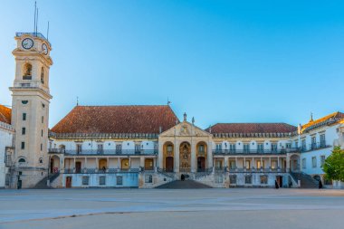 Portekiz 'deki Coimbra Üniversitesi manzarası
