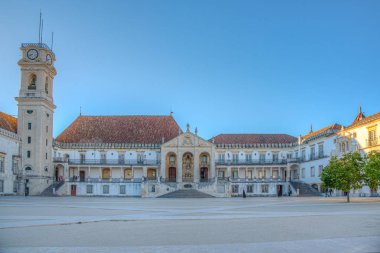 Portekiz 'deki Coimbra Üniversitesi manzarası