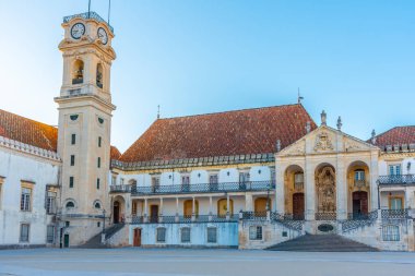 Portekiz 'deki Coimbra Üniversitesi manzarası