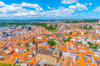 Portekiz 'deki Se velha Katedrali' nin havadan görünüşü