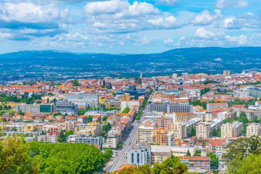 Portekiz, Monte Picoto 'dan Braga' nın hava görüntüsü