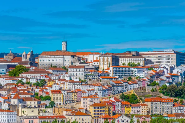 Santa Clara-a-Nova Manastırı 'ndan Coimbra' nın hava manzarası, Por — Stok fotoğraf