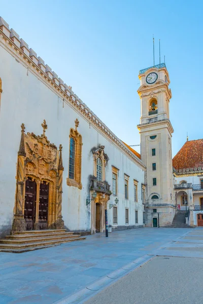 Άποψη του πανεπιστημίου της Coimbra στην Πορτογαλία — Φωτογραφία Αρχείου