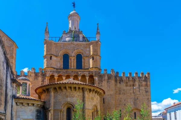Vista de la antigua catedral de Coimbra, Portugal —  Fotos de Stock