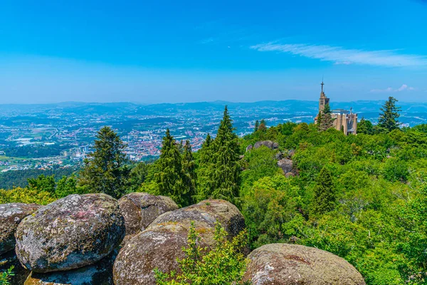 Sanktuarium Penha koło Guimaraes w Portugalii — Zdjęcie stockowe