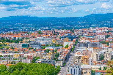Portekiz, Monte Picoto 'dan Braga' nın hava görüntüsü