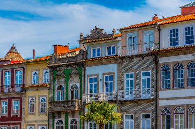 Avenida da Liberdade 'de tarihi merkezde renkli cepheler