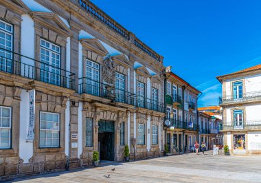 Municipal museum of Viana do Castelo in Portugal clipart