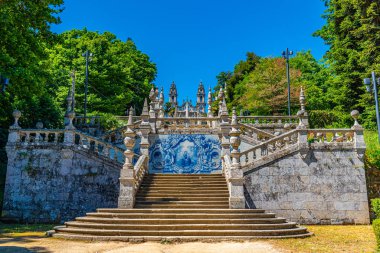 Lameg 'deki çarelerin kadınının kilisesine giden merdiven.