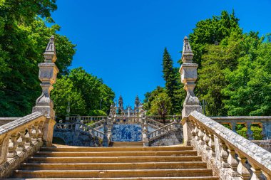 Lameg 'deki çarelerin kadınının kilisesine giden merdiven.
