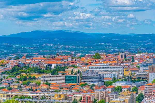 Aerial view of Braga from Monte Picoto, Portugal — Stock Photo, Image