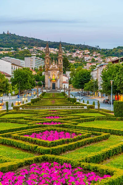 Vista da Igreja e Oratórios de Nossa Senhora da Consol — Fotografia de Stock