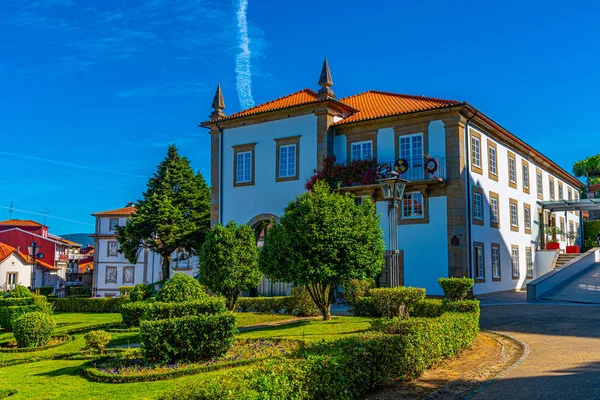 Edificio del municipio de Ponte de Lima en Portugal — Foto de Stock