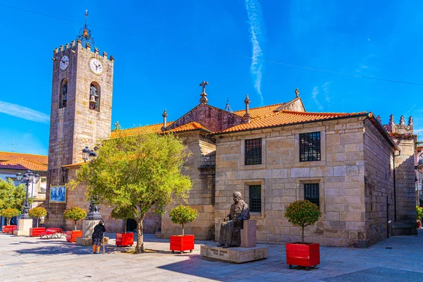 Church in the center of Ponte de Lima in Portugal — Stok fotoğraf